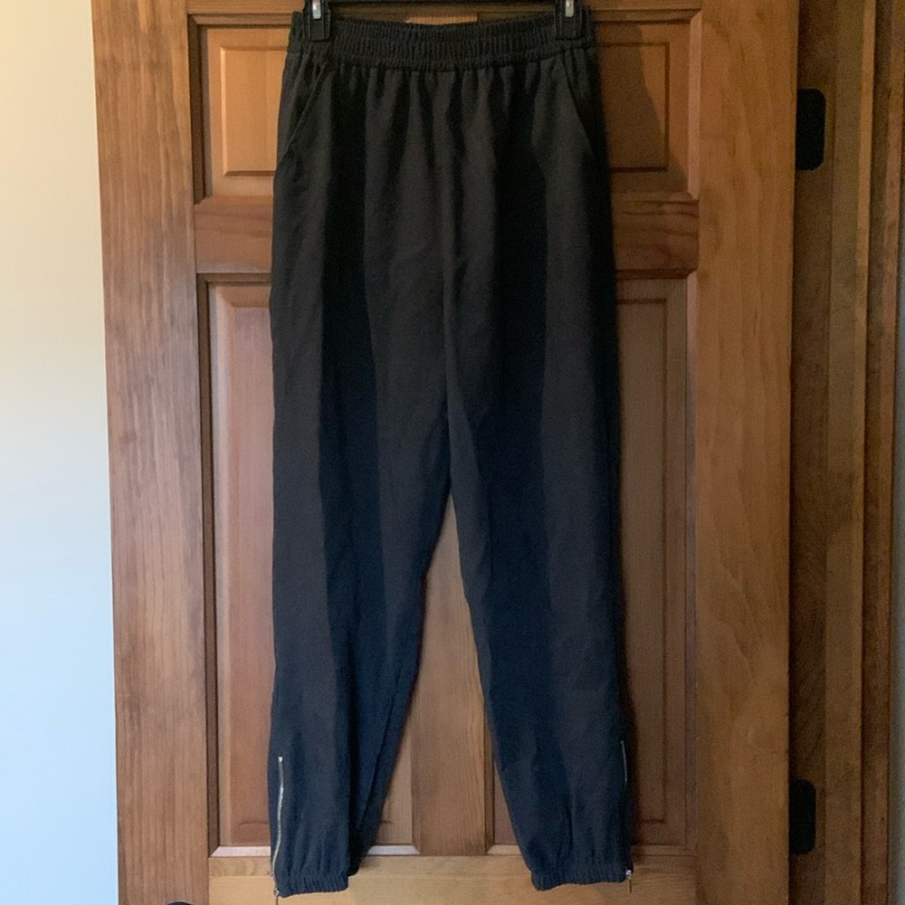 Zara Pants Gray Size XS Gold Zippers